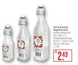 Bügelflasche 250 ml im Angebot bei Marktkauf in Lörrach Bügelflasche 250 ml Angebote von Gut & Günstig bei Marktkauf Lörrach für 2,49 €
