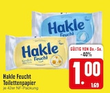 Toilettenpapier von Hakle Feucht im aktuellen EDEKA Prospekt für 1,00 €