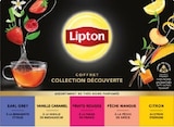 Coffret infusions ou thés Citron - LIPTON, ELEPHANT dans le catalogue Lidl