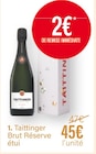 Taittinger Brut Réserve étui - Taittinger à 45,00 € dans le catalogue Monoprix