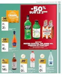 Prix et réduction Eau Minérale dans le prospectus Carrefour en cours Offre Eau Minérale dans le catalogue Carrefour du moment à la page 69