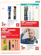 Promos Philips dans le catalogue "LES TOPS DE LA RENTRÉE" de Auchan Hypermarché Philips en promo dans le catalogue Auchan Hypermarché à la page 39
