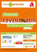 farma-plus Prospekt für Neu-Ulm mit 4 Seiten farma-plus Prospekt für Neu-Ulm: "STRAHLENDE ADVENT%ZEIT MIT IHRER farma-plus APOTHEKE", 4 Seiten, 30.11.2020 - 12.12.2020