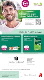 Aktueller mea - meine apotheke Apotheken Prospekt für Ditzingen: Unsere August-Angebote mit 4} Seiten, 01.08.2026 - 31.08.2026