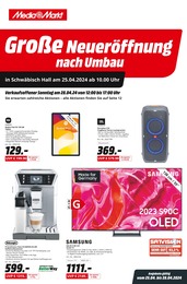 MediaMarkt Saturn Prospekt für Künzelsau: "Große Neueröffnung nach Umbau", 12 Seiten, 25.04.2024 - 28.04.2024
