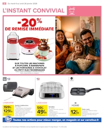 Offre Yaourtière dans le catalogue Carrefour du moment à la page 22