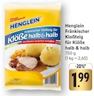 EDEKA Muggensturm - Fränkischer Kloßteig für Klöße halb & halb Angebot im Prospekt Fränkischer Kloßteig für Klöße halb & halb bei EDEKA im Muggensturm Prospekt für 1,99 €