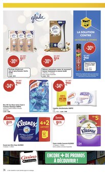 Promo Lave-Vaisselle dans le catalogue Casino Supermarchés du moment à la page 36