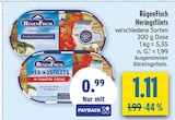 diska Hirschfelde - Heringsfilets Feinschmeckerfilets Angebot im Prospekt Heringsfilets Feinschmeckerfilets bei diska im Hirschfelde Prospekt für 1,11 €