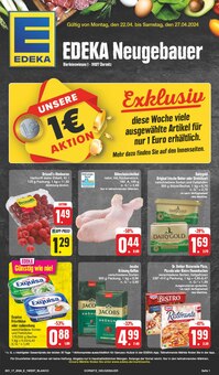 Aktueller EDEKA Prospekt "Wir lieben Lebensmittel!" Seite 1 von 26 Seiten