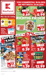 Kaufland Prospekt für Singen mit 56 Seiten Kaufland Prospekt für Singen: "Hier bin ich richtig", 56 Seiten, 18.06.2026 - 24.06.2026