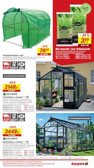 Gartenhaus im toom Baumarkt Prospekt "Respekt, wer's selber macht." mit 18 Seiten (Leipzig)