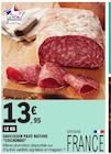 Saucisson pavé nature - COCHONOU en promo à 13,95 € chez E.Leclerc Saucisson pavé nature - COCHONOU dans le catalogue E.Leclerc