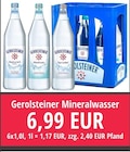 Mineralwasser Angebote von Gerolsteiner bei Nuck Getränke Pirna für 6,99 €