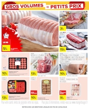 Promos Gigot D'agneau dans le catalogue "GROS VOLUMES = PETITS PRIX" de Carrefour Gigot D'agneau en promo dans le catalogue Carrefour à la page 22