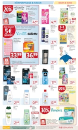 Gillette Angebot im aktuellen Rossmann Prospekt auf Seite 12