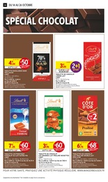 Prix et réduction Chocolat Lait Noisettes dans le prospectus Intermarché en cours Offre Chocolat Lait Noisettes dans le catalogue Intermarché du moment à la page 34