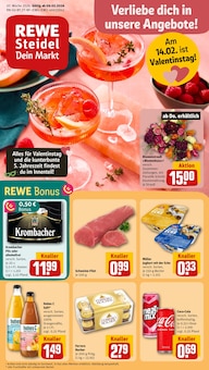 REWE Prospekt der Woche "Dein Markt" Seite 1, 09.02.2026 bis 14.02.2026 für Nittendorf Aktueller REWE Prospekt "Dein Markt" Seite 1 von 34 Seiten für Nittendorf