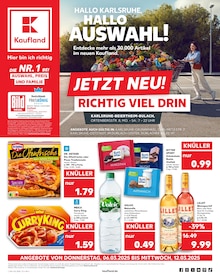 Aktueller Kaufland Prospekt "Aktuelle Angebote" Seite 1 von 64 Seiten für Karlsruhe