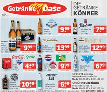 Getränke Oase Prospekt für Ennigerloh mit 1 Seite Getränke Oase Prospekt für Ennigerloh: "Aktuelle Angebote", 1 Seite, 27.07.2026 - 01.08.2026