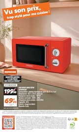 Promos Micro-Ondes dans le catalogue "Rendez-vous PRIX BAS !" de Netto Micro-Ondes en promo dans le catalogue Netto à la page 16