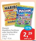 MaoMixx FanZone oder Mini von Maoam oder Haribo für 2,29 € bei budni im Angebot MaoMixx FanZone oder Mini von Maoam oder Haribo im aktuellen budni Prospekt