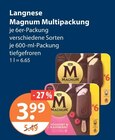 Magnum Multipackung von Langnese im aktuellen V-Markt Prospekt für 3,99 €