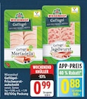 Geflügel Mortadella von Wiesenhof im aktuellen E center Prospekt