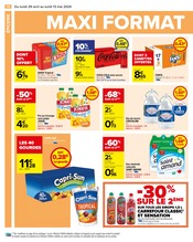 Coca-Cola Angebote im Prospekt "Maxi format mini prix" von Carrefour auf Seite 14