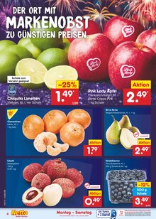 Äpfel im Netto Marken-Discount Prospekt "Aktuelle Angebote" mit 62 Seiten (Ulm)