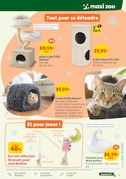 Prix et réduction Fontaine dans le prospectus Maxi Zoo en cours Offre Fontaine dans le catalogue Maxi Zoo du moment à la page 3