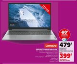 Ordinateur portable 15,6" - Lenovo en promo chez Super U Nîmes à 399,00 €