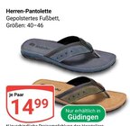 Herren-Pantolette im Angebot bei GLOBUS in Rüsselsheim Herren-Pantolette Angebote bei GLOBUS Rüsselsheim für 14,99 €