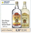 Tequila Silver/Gold Angebote von Don Diego bei Metro Neumünster für 9,94 €