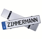 Kennzeichenhalter im Angebot bei Zimmermann in Gifhorn Kennzeichenhalter Angebote bei Zimmermann Gifhorn für 4,99 €