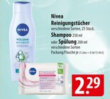 Nivea Reinigungstücher,  Shampoo oder Spülung Angebote bei famila Nordost Gifhorn für 2,29 €