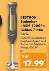 Stabmixer ASM-500GP Golden-Platin-Serie Angebote von Bestron bei Kaufland Weinheim für 17,99 €