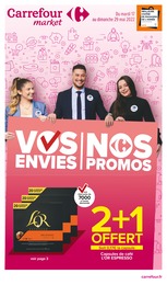 Catalogue Carrefour Market à Le Petit Clamart, avec 14 pages Prospectus Carrefour Market à Le Petit Clamart, "Vos envies | Nos promos", 14 pages, 17/05/2022 - 29/05/2022