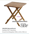 UBJERG Beistelltisch für 25,00 € bei JYSK im Angebot UBJERG Beistelltisch im aktuellen JYSK Prospekt