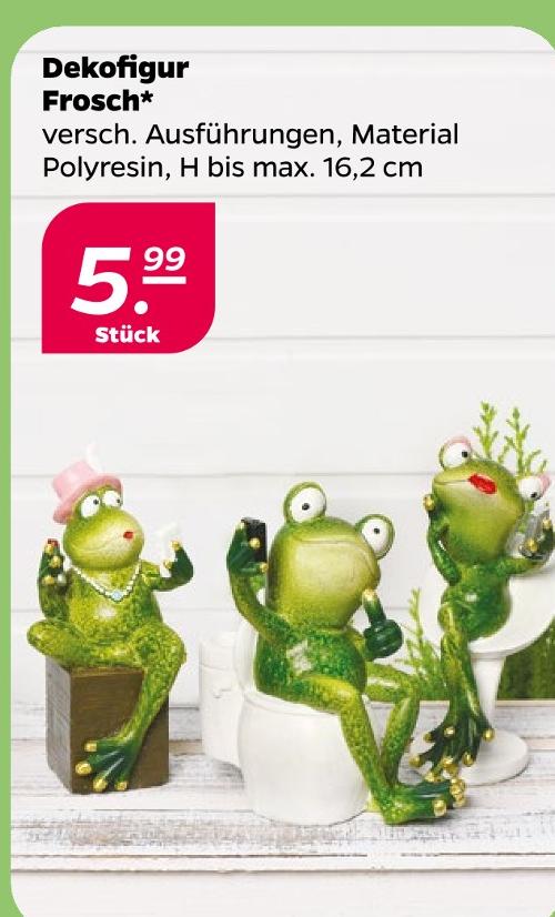Dekorfigur Frosch