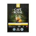 Capsules de café - CAFÉ ROYAL en promo chez Carrefour Neuilly-sur-Seine à 4,95 €