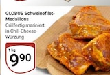 Schweinefilet-Medaillons im Angebot bei GLOBUS in Bochum Schweinefilet-Medaillons Angebote von GLOBUS bei GLOBUS Bochum für 9,90 €