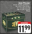 Aktuelle Jever Angebote bei EDEKA in Oberhausen Aktuelles Pilsener Angebot bei EDEKA in Oberhausen ab 11,99 €