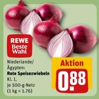 Rote Speisezwiebeln im Angebot bei REWE in Neumünster Rote Speisezwiebeln Angebote von REWE Beste Wahl bei REWE Neumünster für 0,88 €