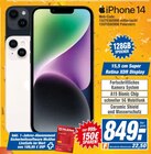 iPhone 14 von Apple für 849,00 € bei HEM expert im Angebot iPhone 14 von Apple im aktuellen HEM expert Prospekt