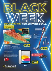 Aktueller EURONICS Prospekt mit Computer, "BLACK WEEK", Seite 1