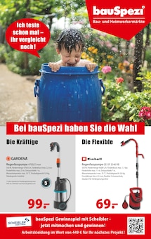 bauSpezi Prospekt Bei BauSpezi haben Sie die Wahl! mit  Seiten in Hohenfels und Umgebung