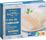 2 dos de cabillaud MSC - Picard à Le Cannet 2 dos de cabillaud MSC en promo chez Picard Le Cannet à 6,79 €