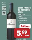 Wein von Baron Phillipe de Rothschild für 5,99 € bei combi im Angebot Wein von Baron Phillipe de Rothschild im aktuellen combi Prospekt