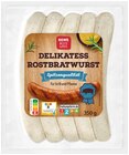 Aktuelles Delikatess Rostbratwurst Angebot bei REWE in Fürth ab 3,49 €